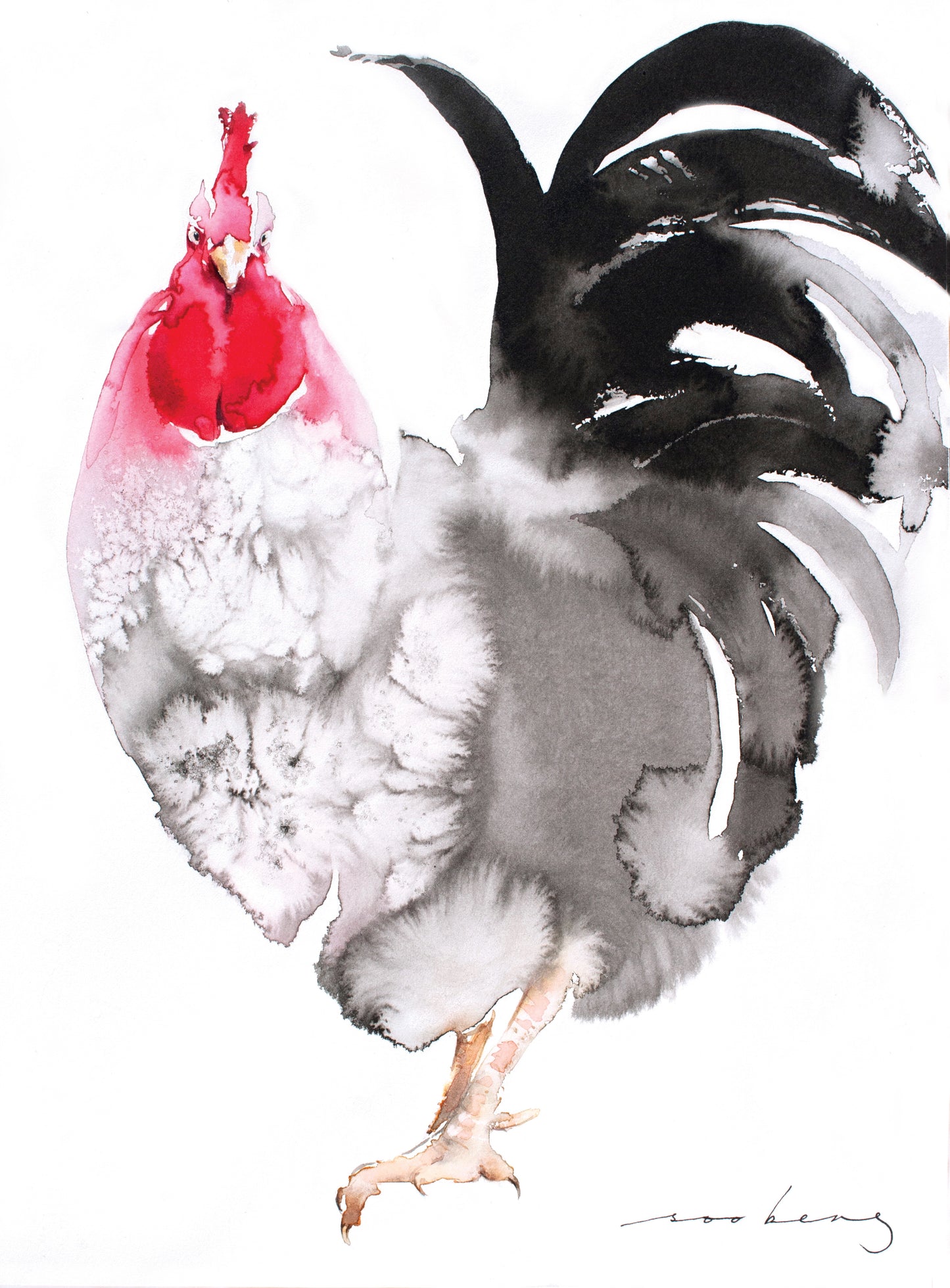 Rooster Charm