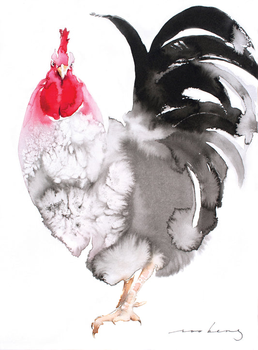 Rooster Charm